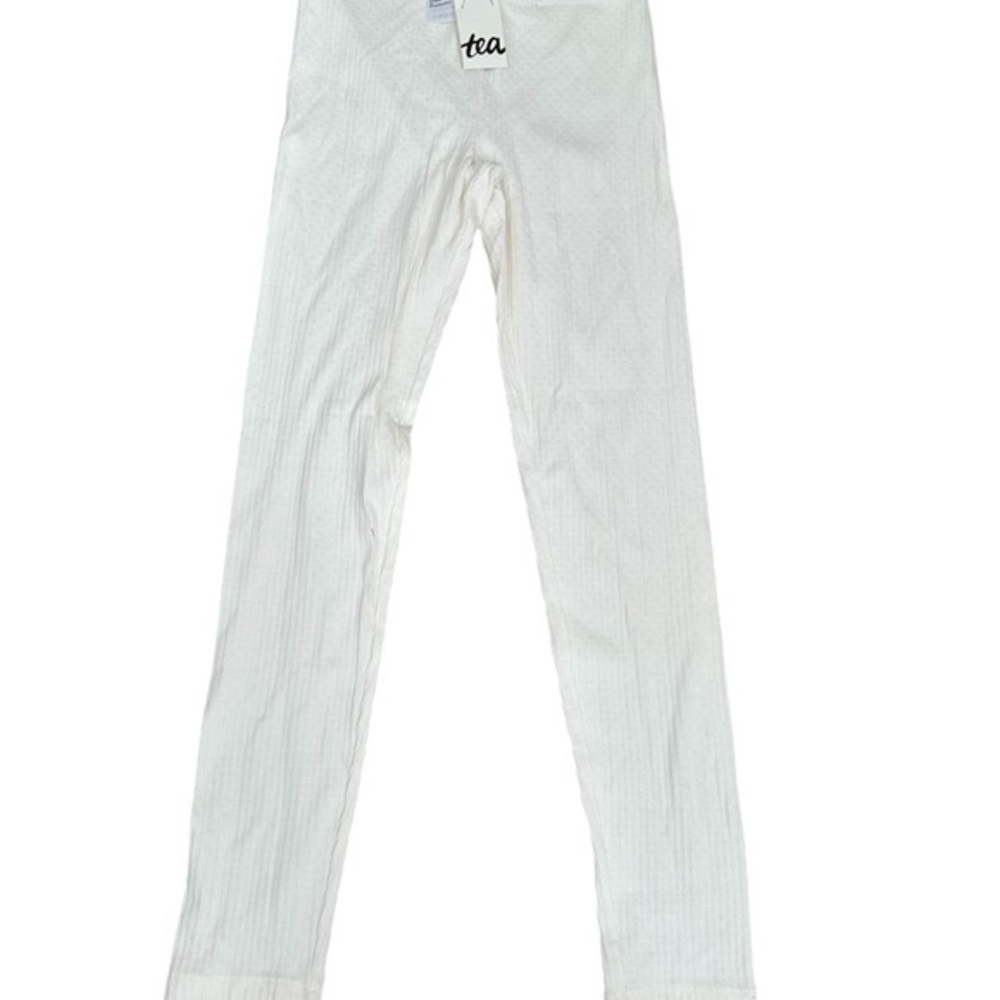 Tea Collection Kids White Leggings